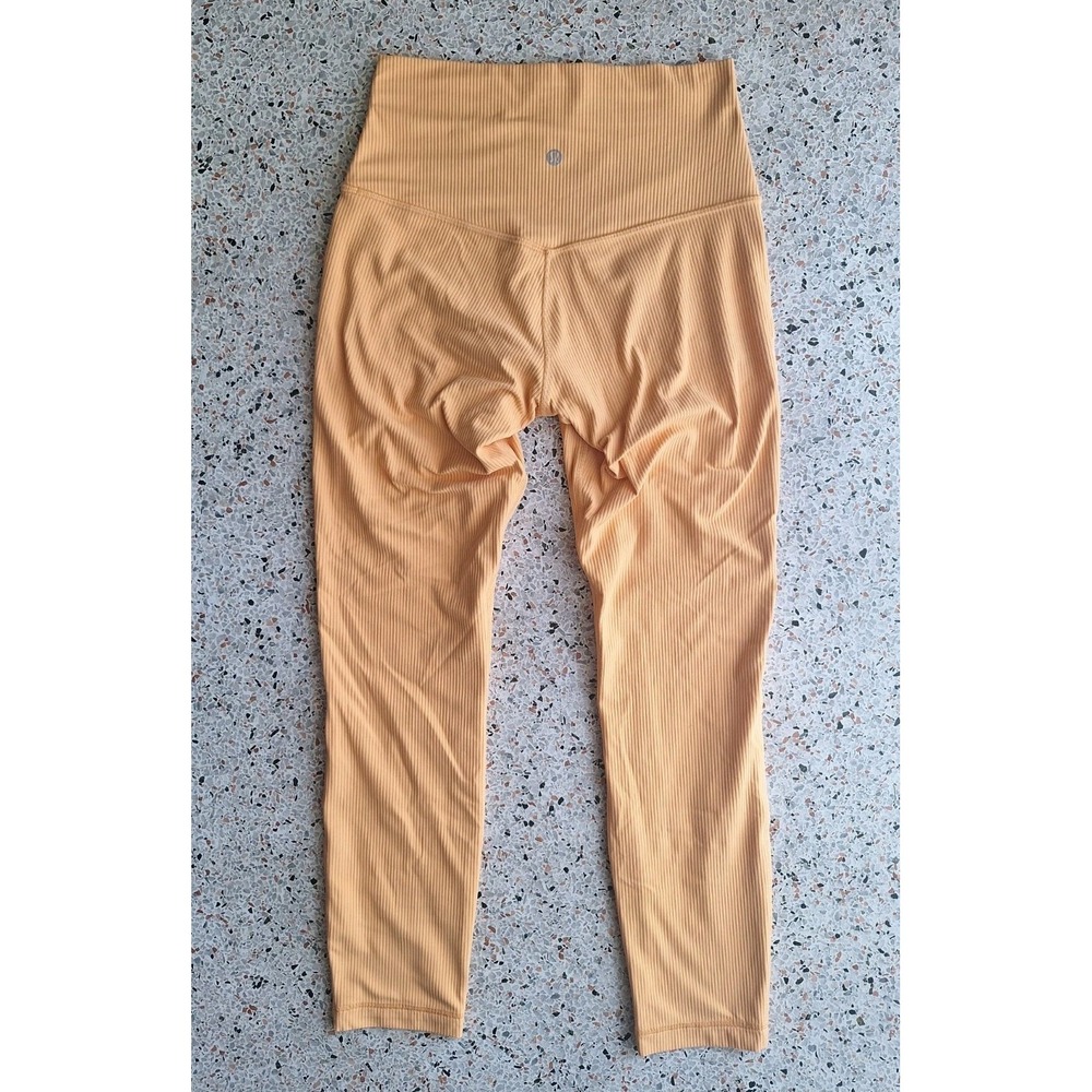 01 Lululemon Align Ribbed High Rise Pant‎ 25" - Picture 5 of 11